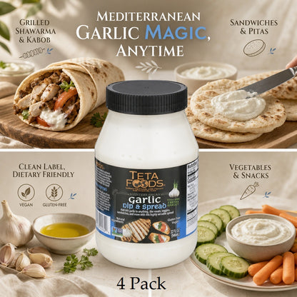 Garlic Dip & Spread - Toum